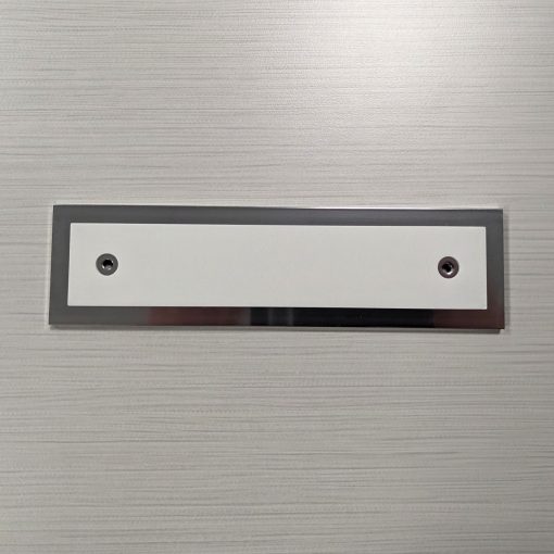 Kit with Printable Paper Name Plates & Metal Holders - 8" x 2" - Image 6