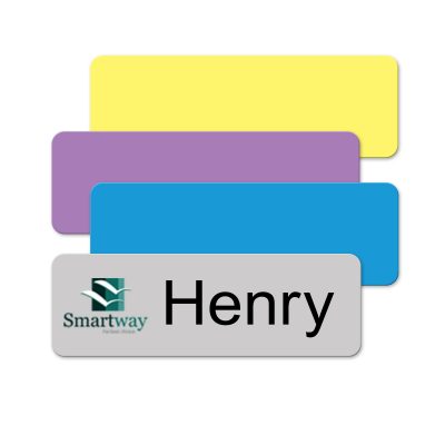 full color name badges