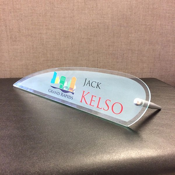 office acrylic nameplates