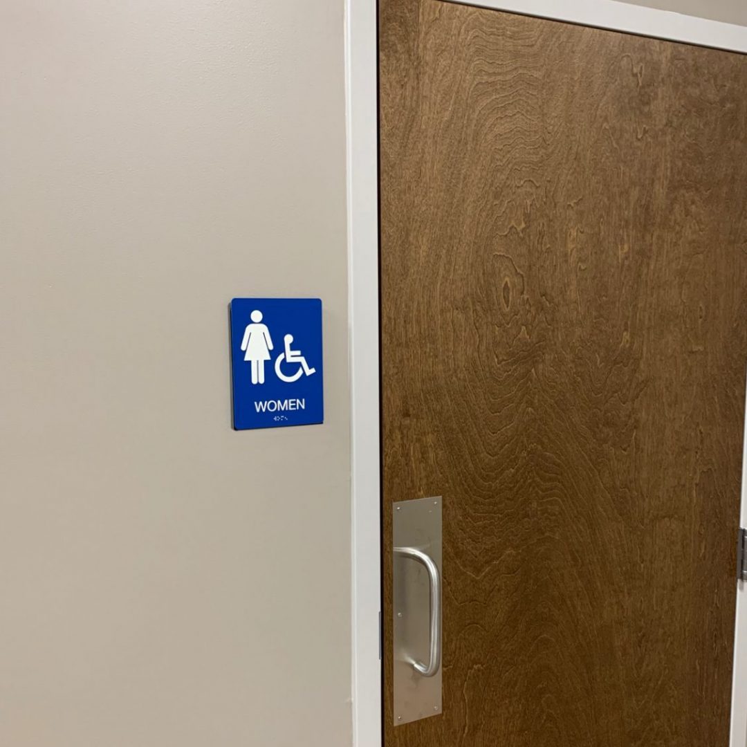 Nyc Restroom Sign Tactile Signs Accessible Restroom Ada Compliant | Hot ...