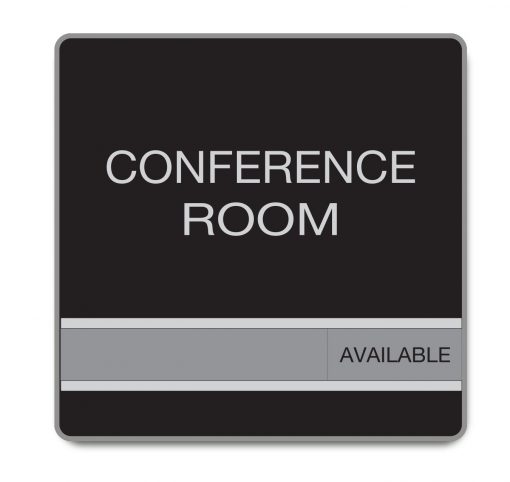 conference room slider sign