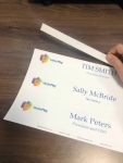 8x2 Printable Paper Name Plates for Offices - NapNameplates.com