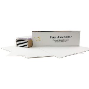 paper name plate kit