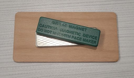 3" x 1" Engraved Alderwood Name Badges - Image 2